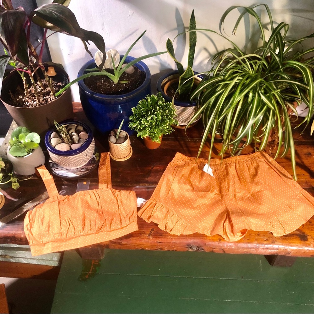 Creamsicle Polka Dot Co-Ord Set